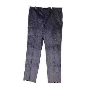 Hubbard Mens Vintage Navy Blue Corduroy Trousers Straight Leg 44R Made in‎ USA